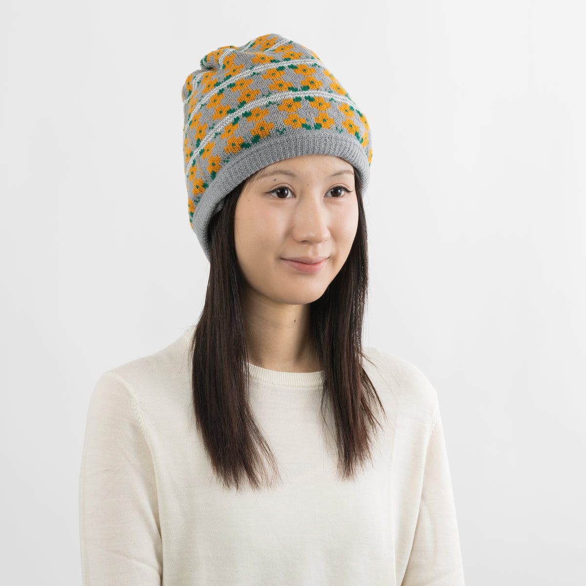 Kranssi Reversible Snood 【Silver】