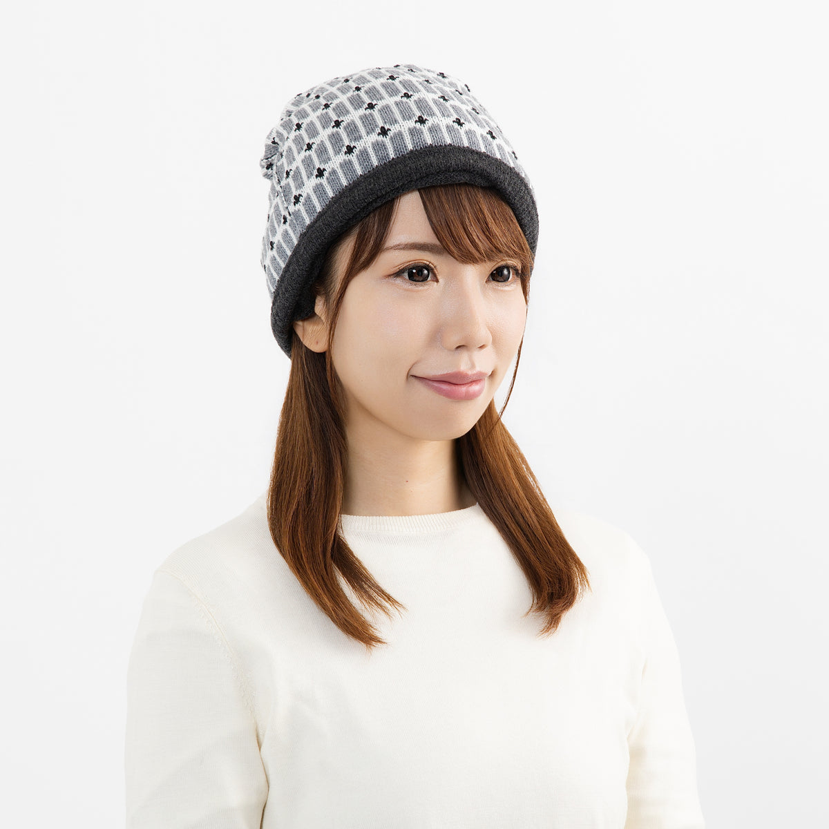 Yoroi Reversible Snood 【Light gray】