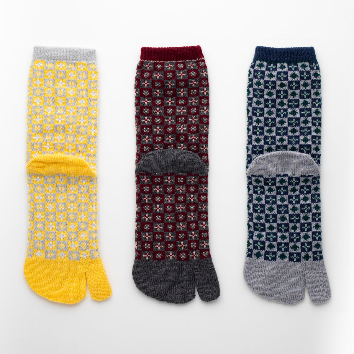 Hans Tabi Socks 【Bordeaux】