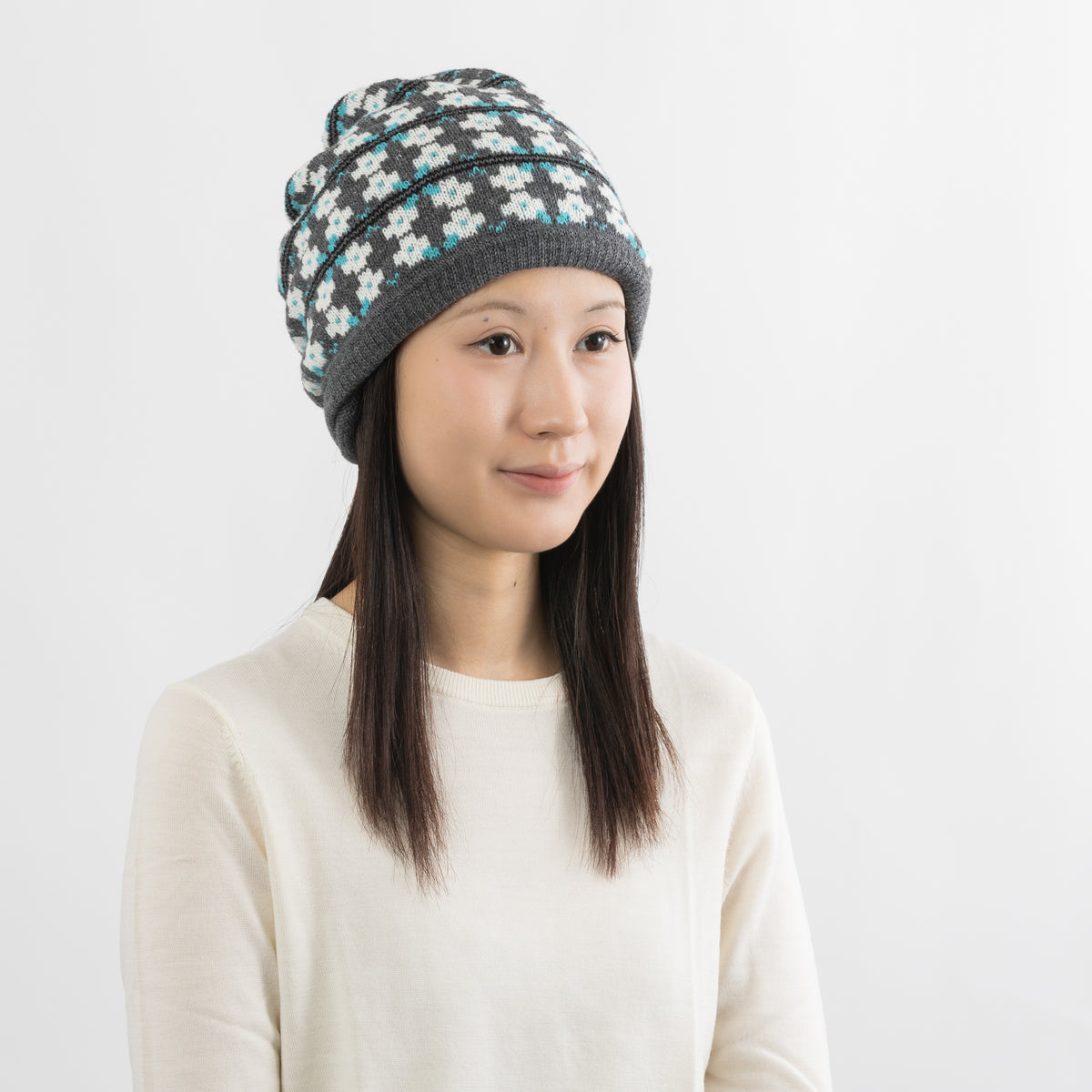 Kranssi  Reversible Snood 【Charcoal】