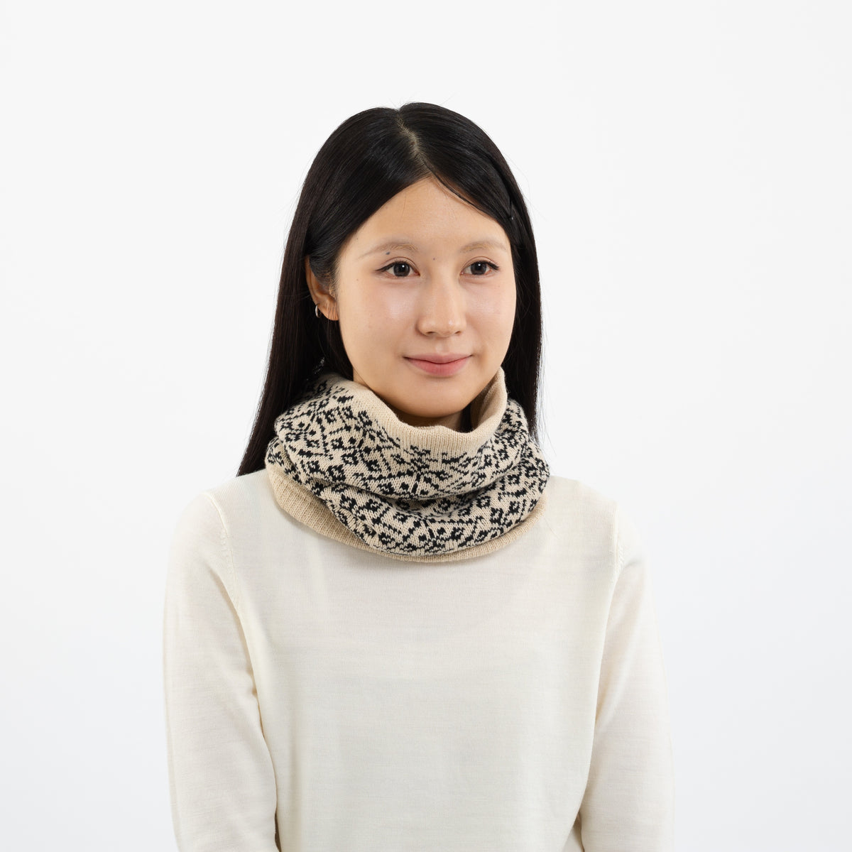 Luonto Reversible Snood 【Beige】