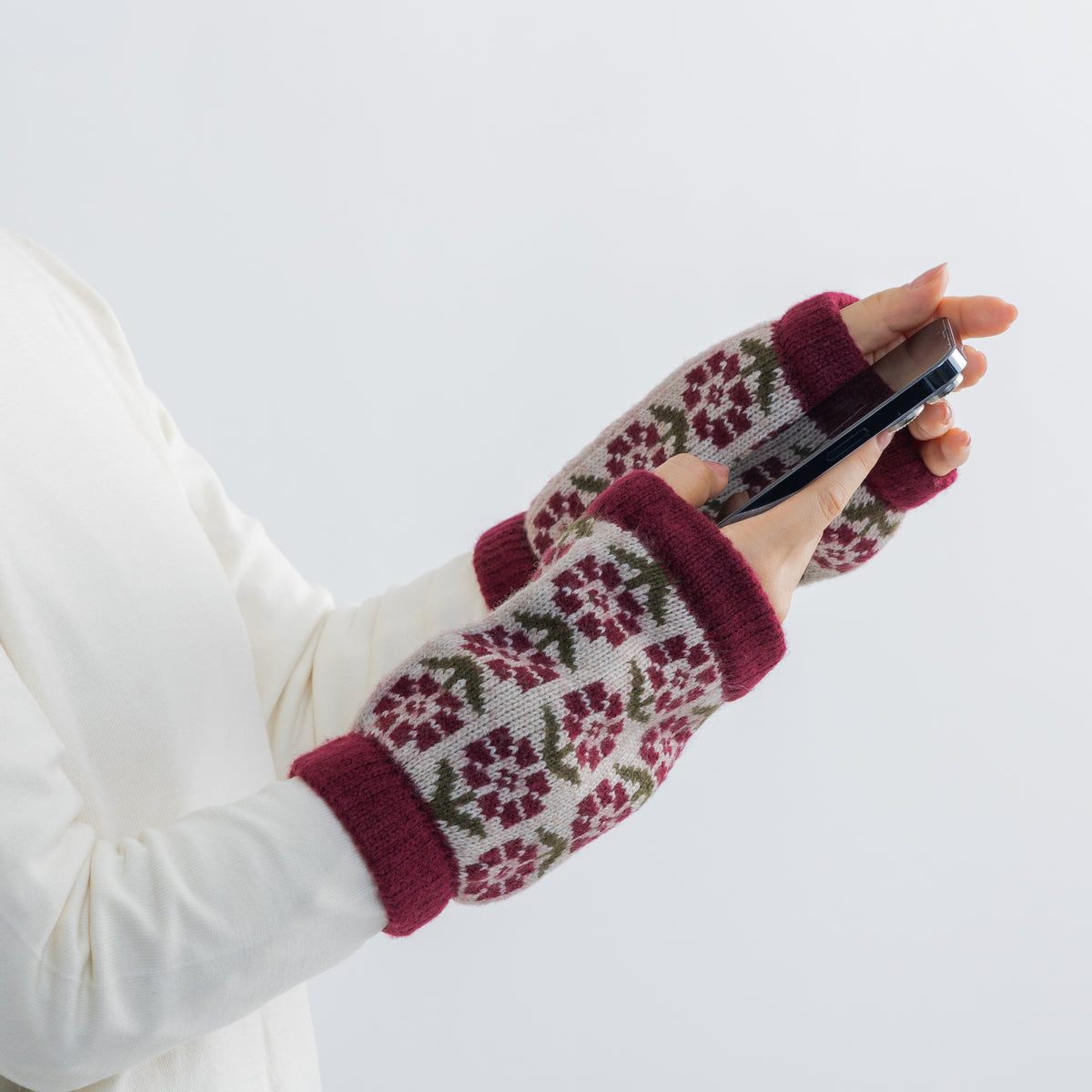 Laji  Arm ＆ Leg Warmer 【Bordeaux】