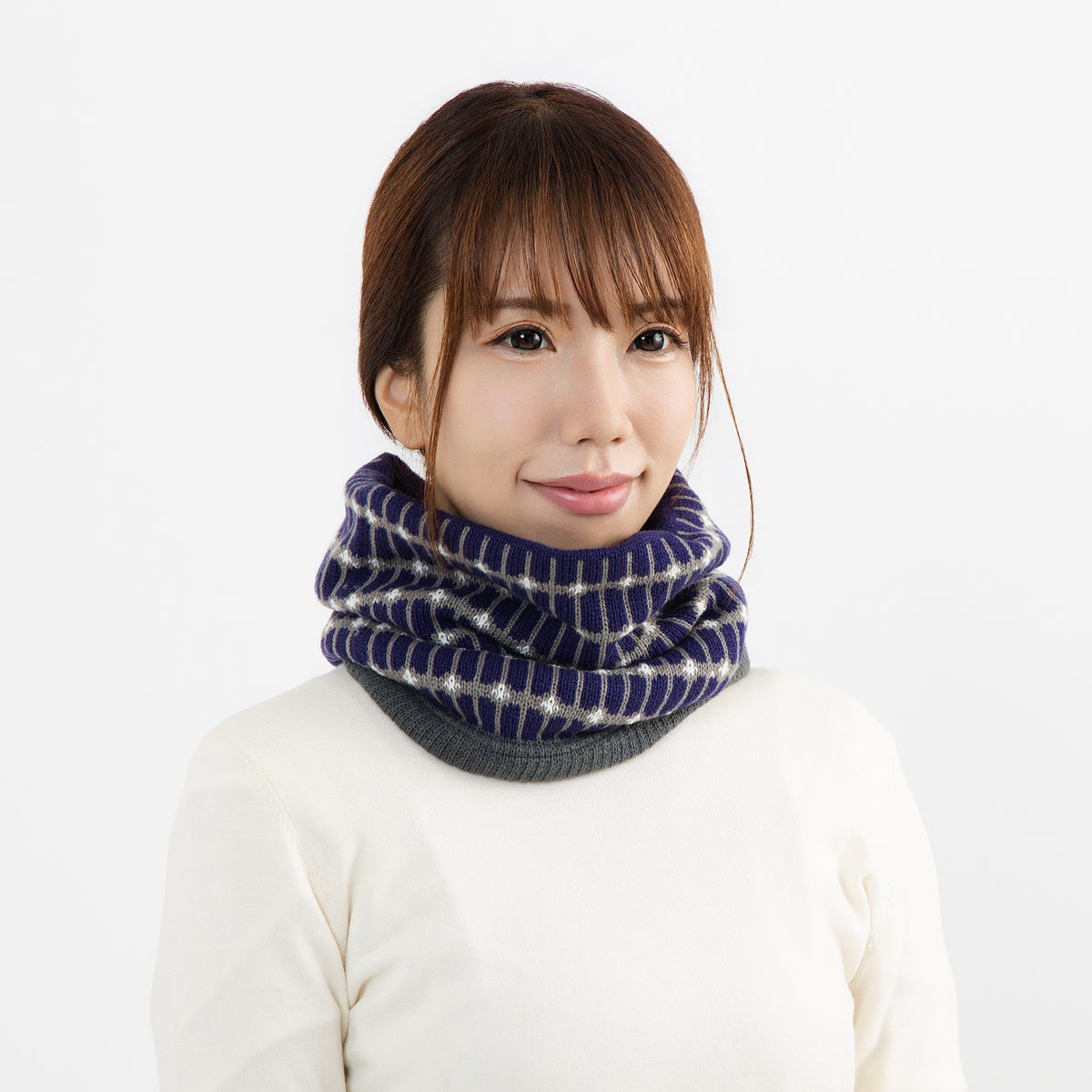 Yoroi Reversible Snood 【Purple】