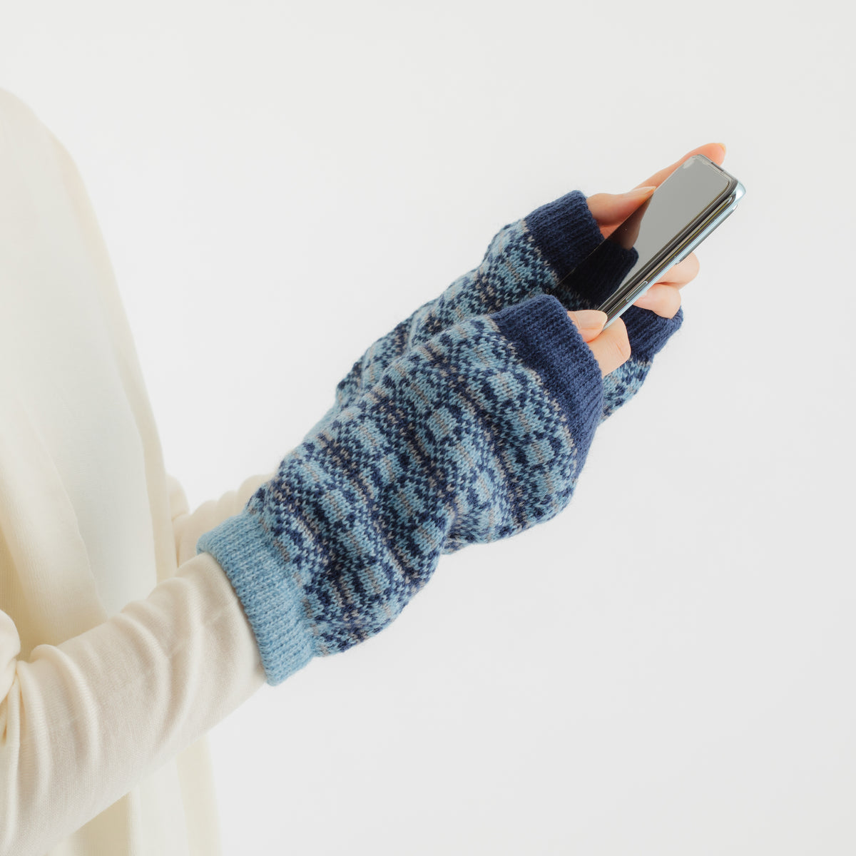 Maisema Arm ＆ Leg Warmer 【Blue】
