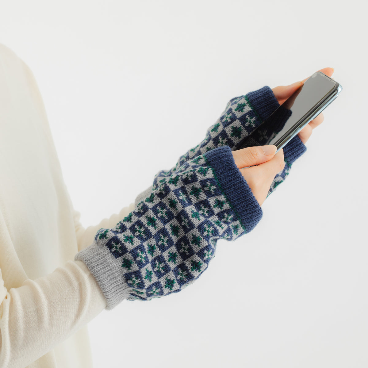 Hans Arm ＆ Leg Warmer 【Navy】