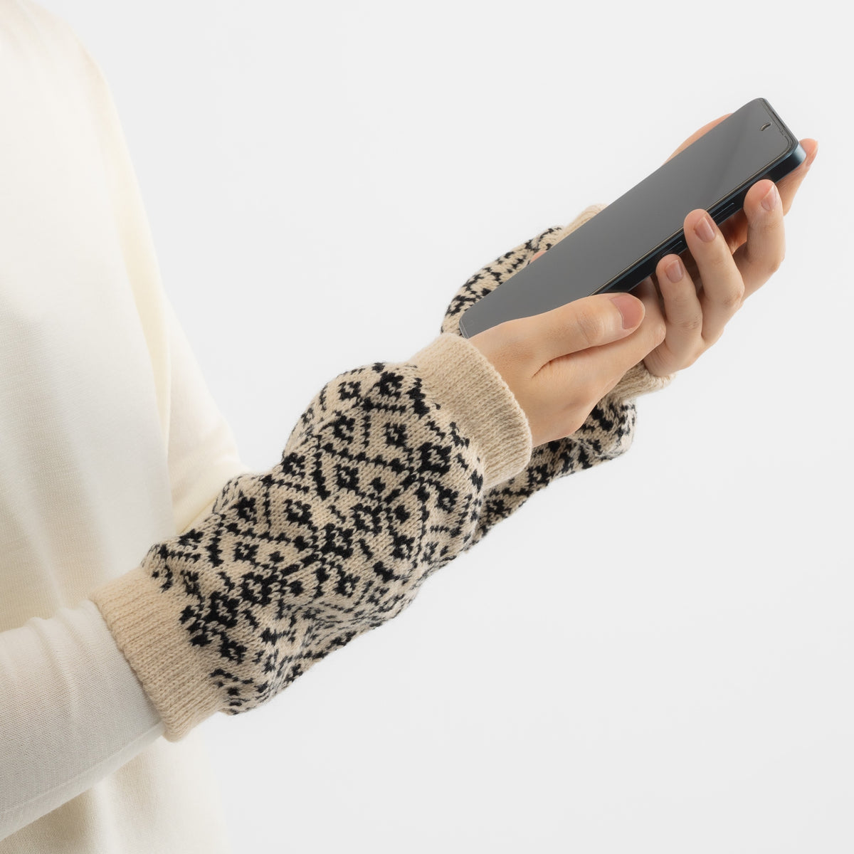 Luonto Arm ＆ Leg Warmer 【Beige】