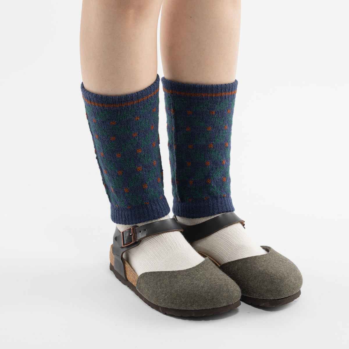 Puun lehti  Arm ＆ Leg Warmer 【Navy】