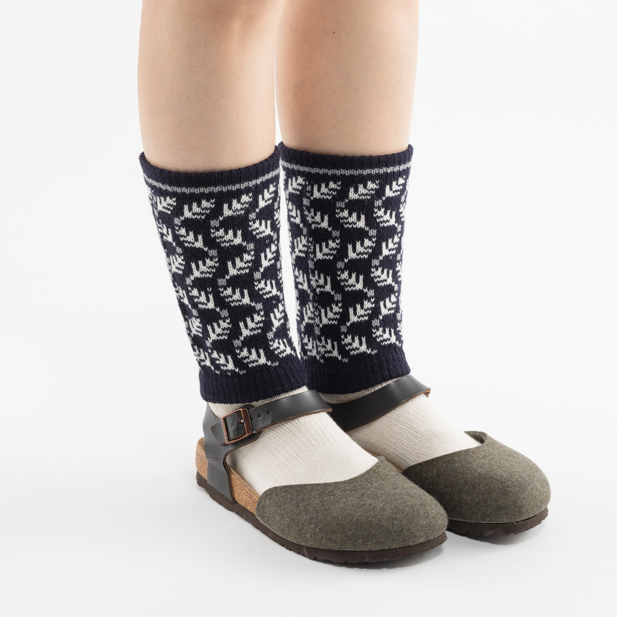 Puun lehti  Arm ＆ Leg Warmer 【Black】