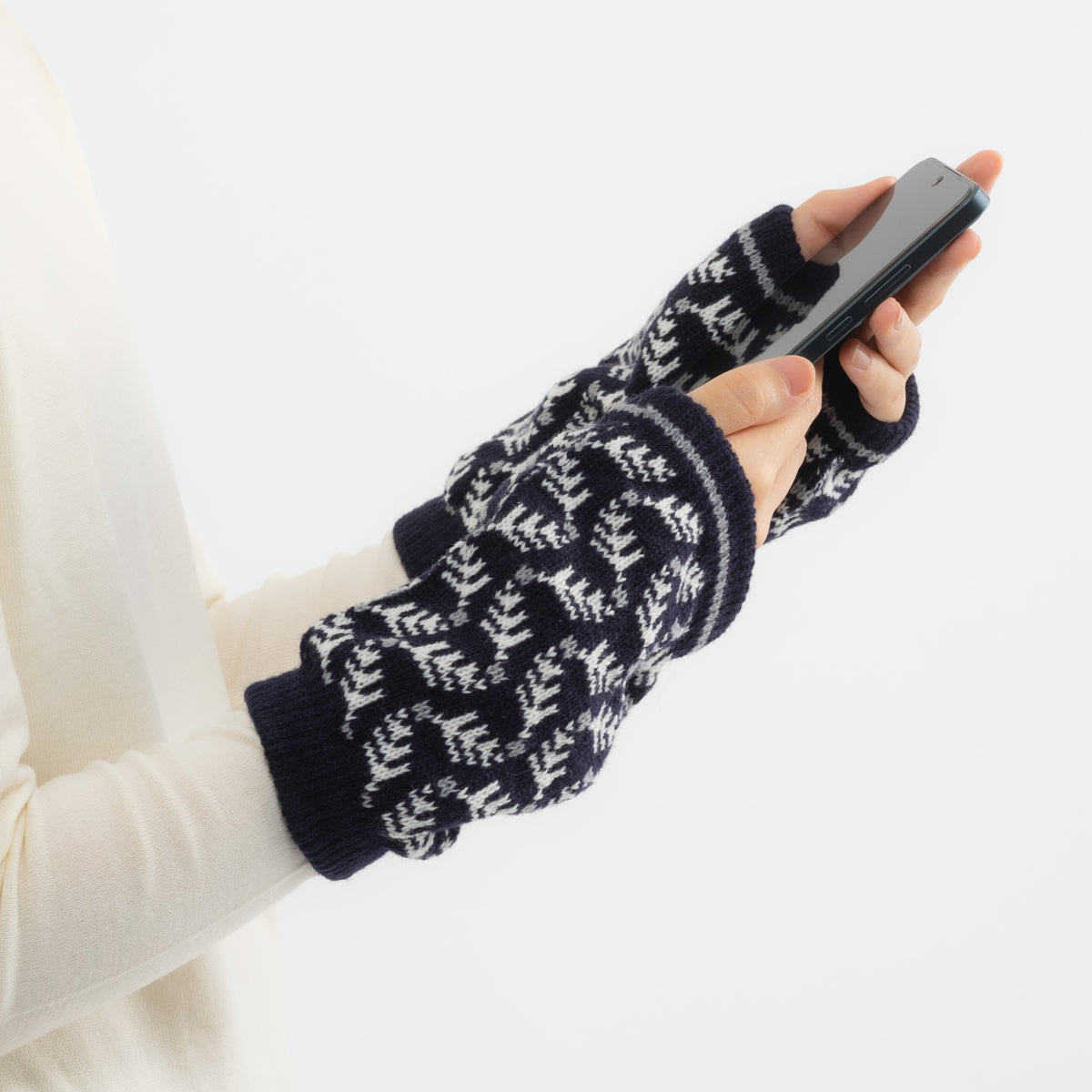 Puun lehti  Arm ＆ Leg Warmer 【Black】
