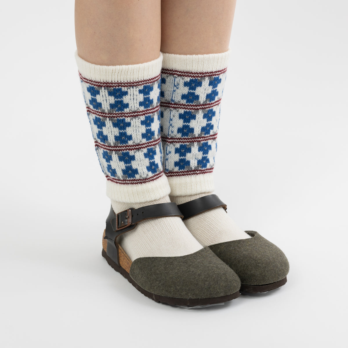 Kranssi  Arm ＆ Leg Warmer 【White】