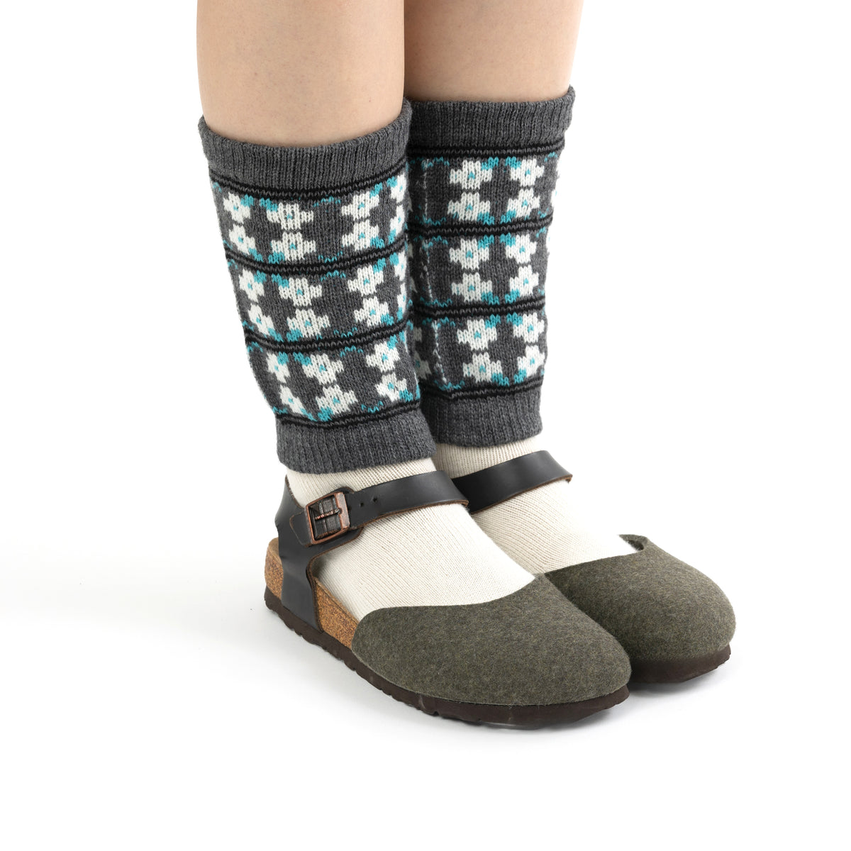 Kranssi  Arm ＆ Leg Warmer 【Charcoal】