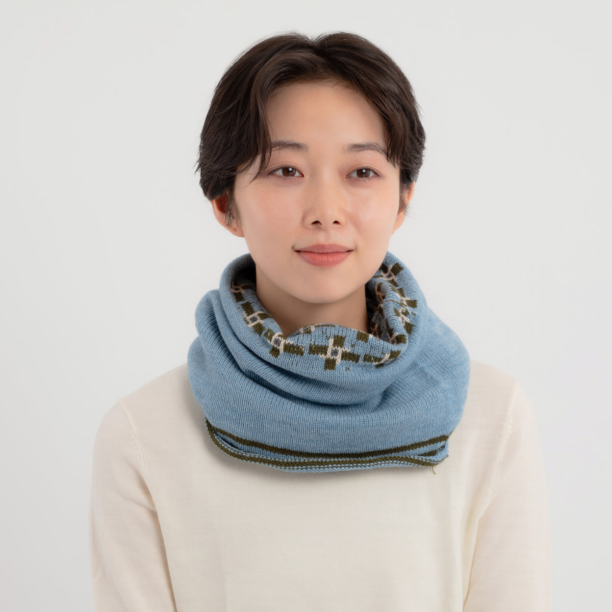 Tuuli Reversible Snood 【Gray】