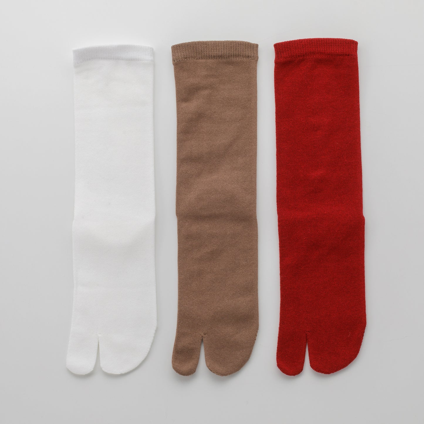 High-Twist Tabi Socks【Brown】