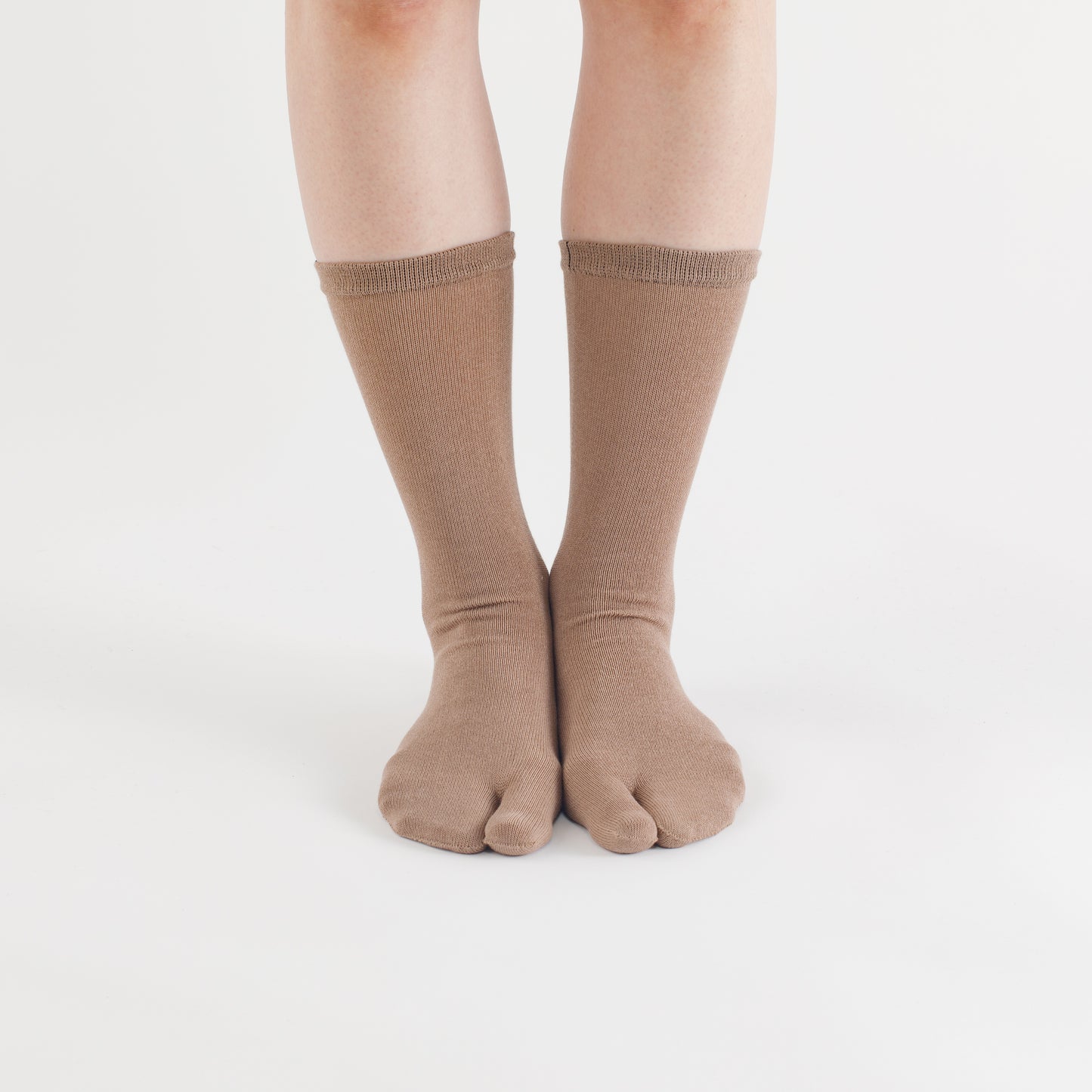 High-Twist Tabi Socks【Brown】
