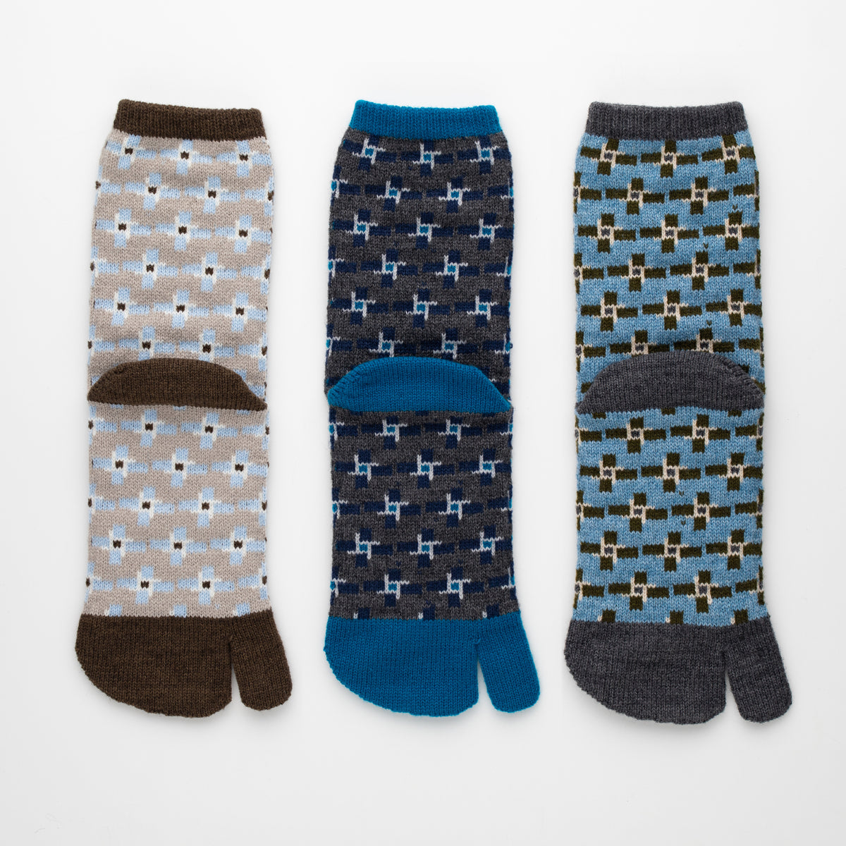 Tuuli Tabi Socks 【Brown】