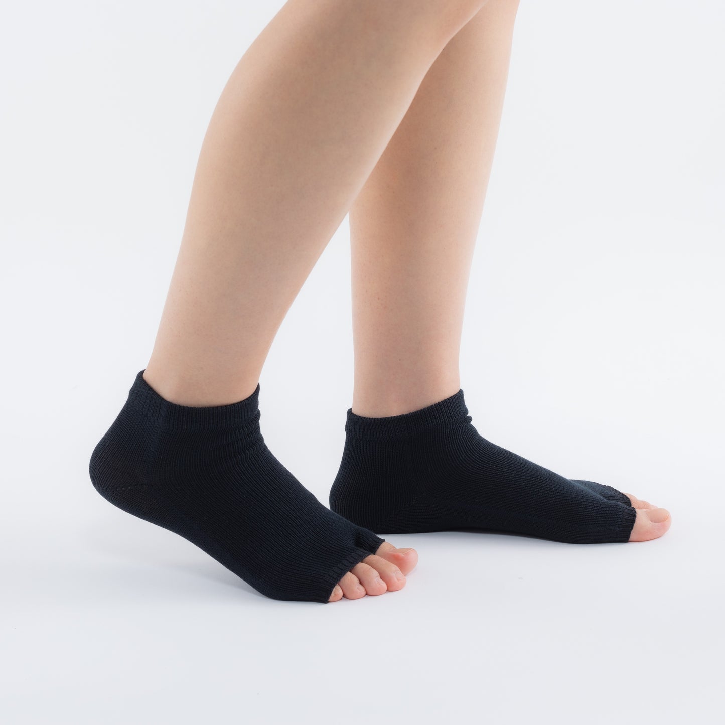 Toe less socks【Black】