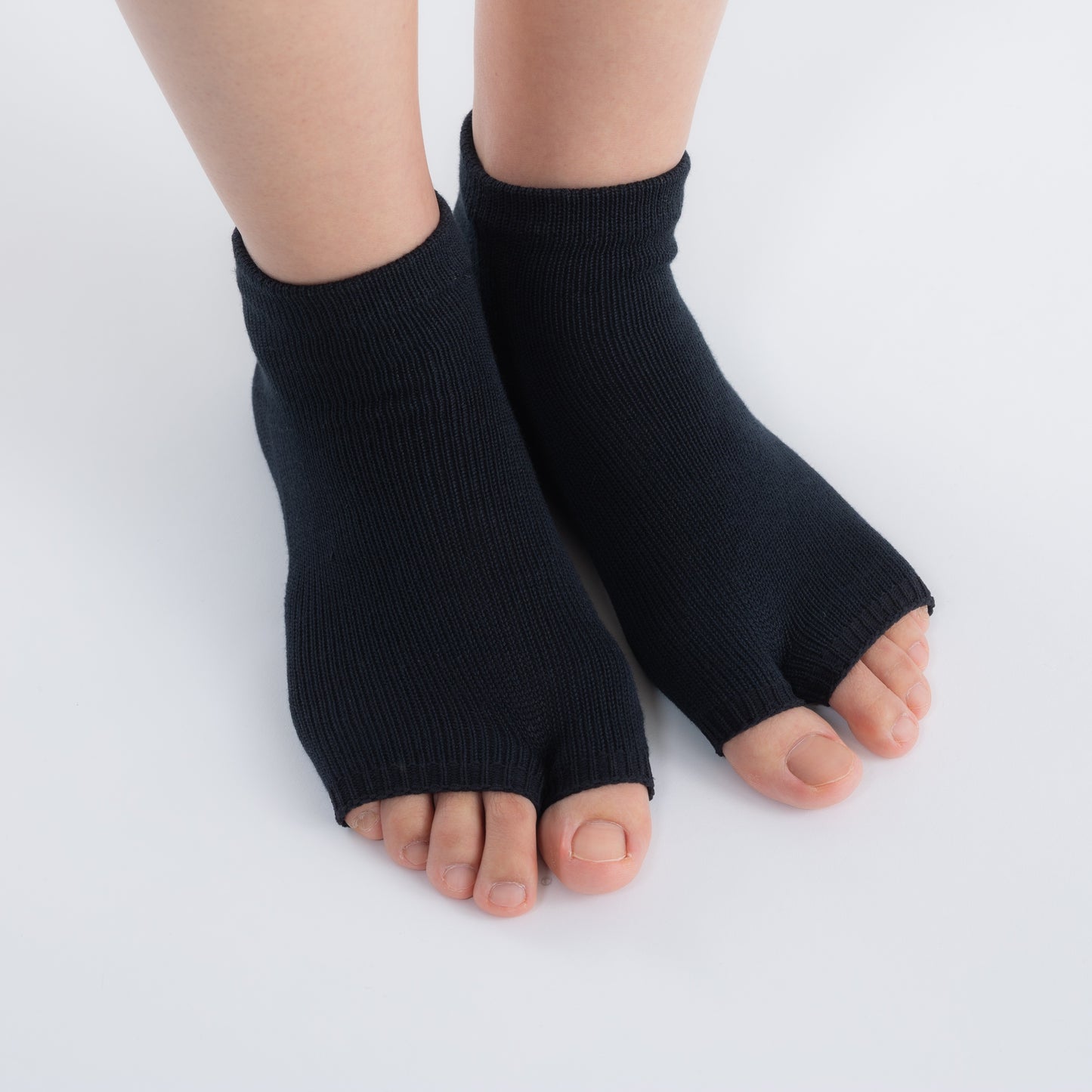 Toe less socks【Black】